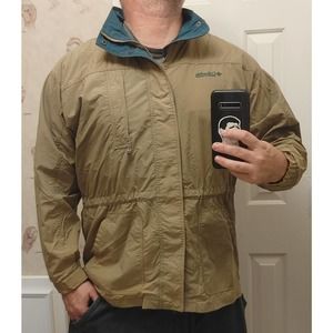 Vintage RARE Light Brown Columbia Jacket Size L - LL Japan